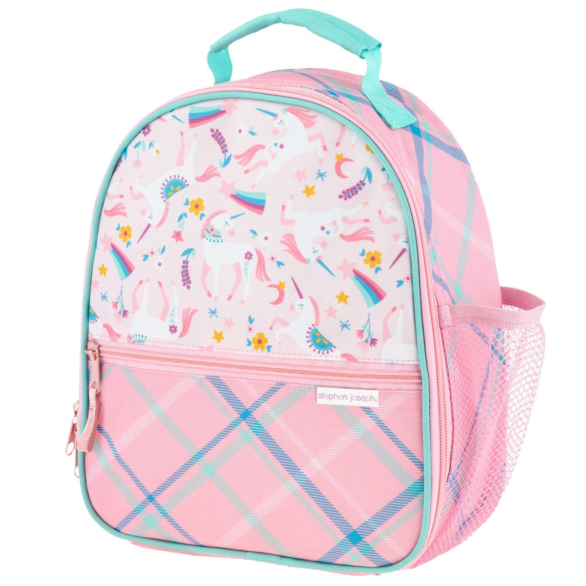 Stephen Joseph All Over Print Lunchbox, Pink Unicorn