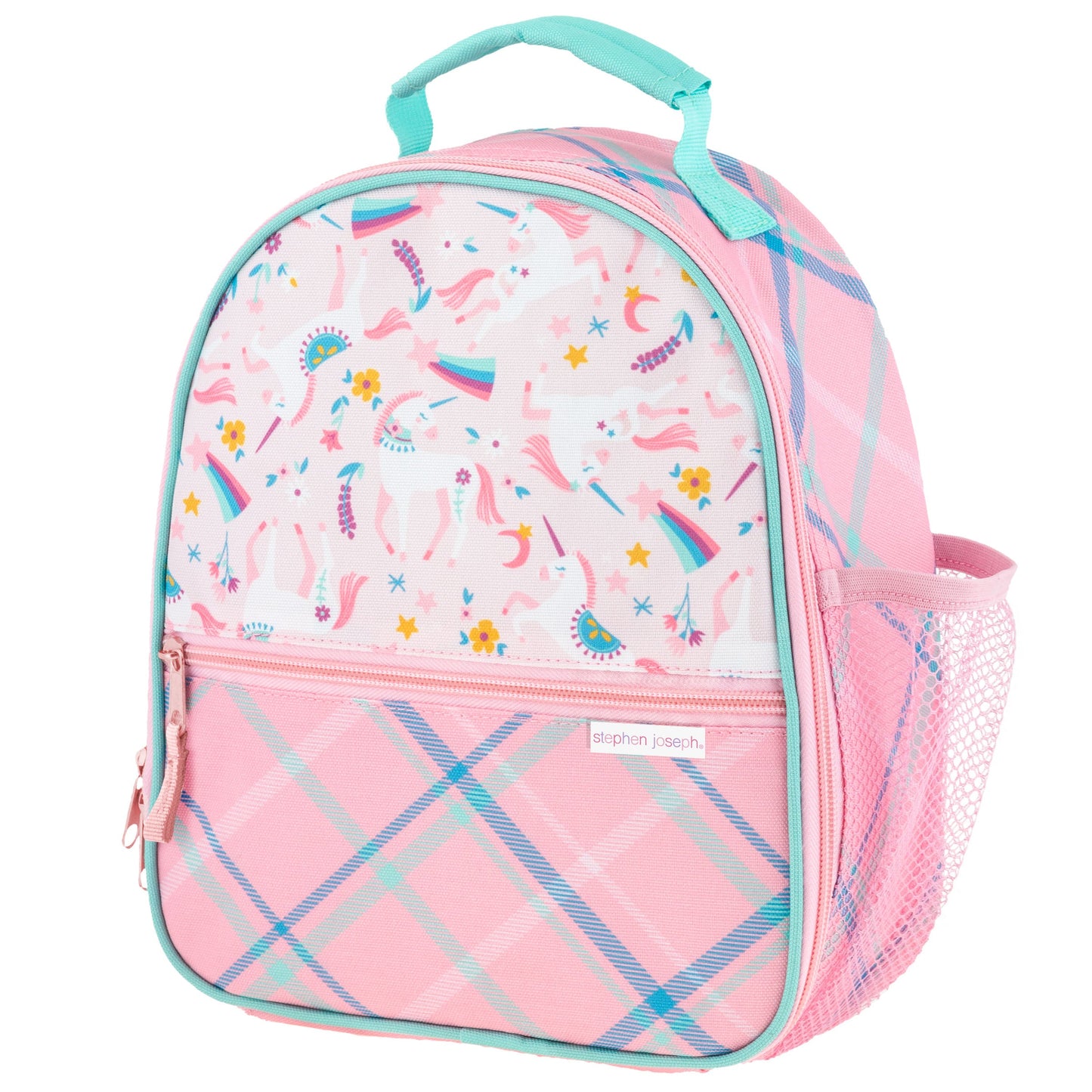 Stephen Joseph All Over Print Lunchbox, Pink Unicorn