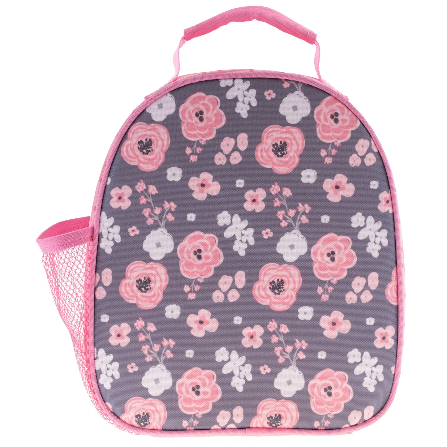 Stephen Joseph All Over Print Lunchbox, Charcoal Flower