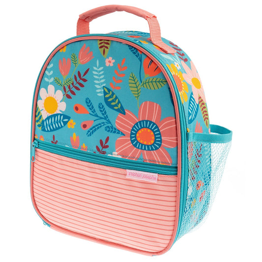 Personalized Turquoise Floral lunch box by Stephen Joseph