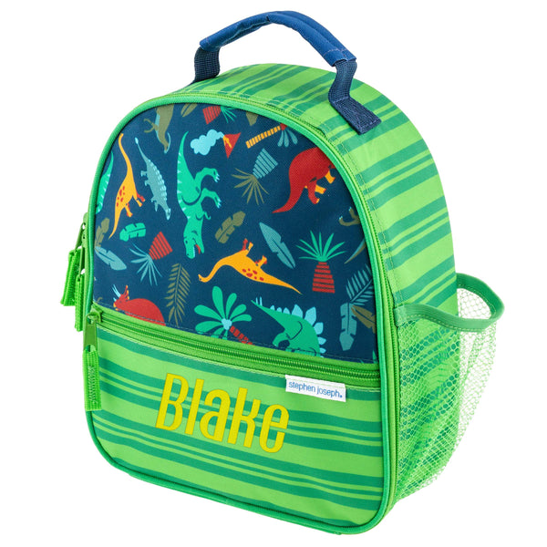 Stephen Joseph All Over Print Lunchbox, Green Dino