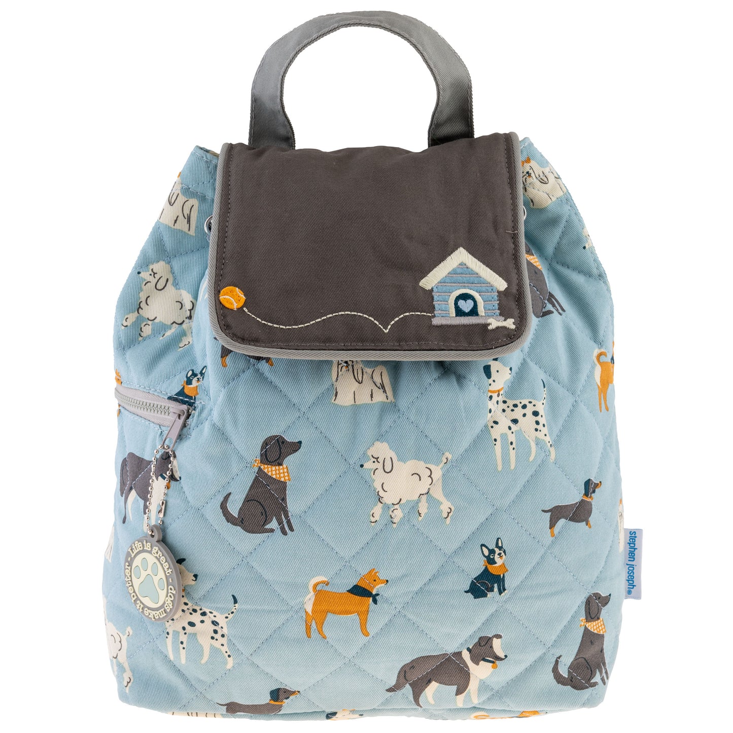 Stephen Joseph Quilted Backpack for Baby, Dogs