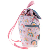Stephen Joseph Quilted Backpack for Baby, Rainbows