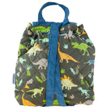 Stephen Joseph Quilted Backpack for Baby, Dinosaurs