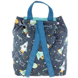 Stephen Joseph Quilted Backpack for Baby, Rocket