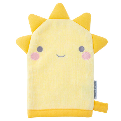 Personalized Sun baby bath mitt by Stephen Joseph
