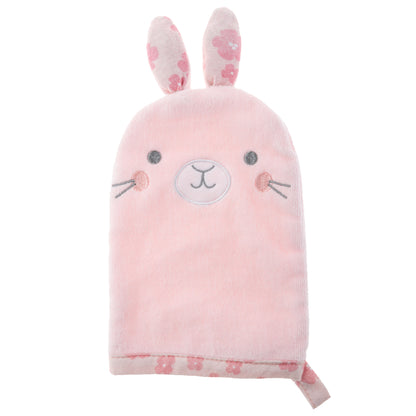 Personalized Bunny baby bath mitt by Stephen Joseph
