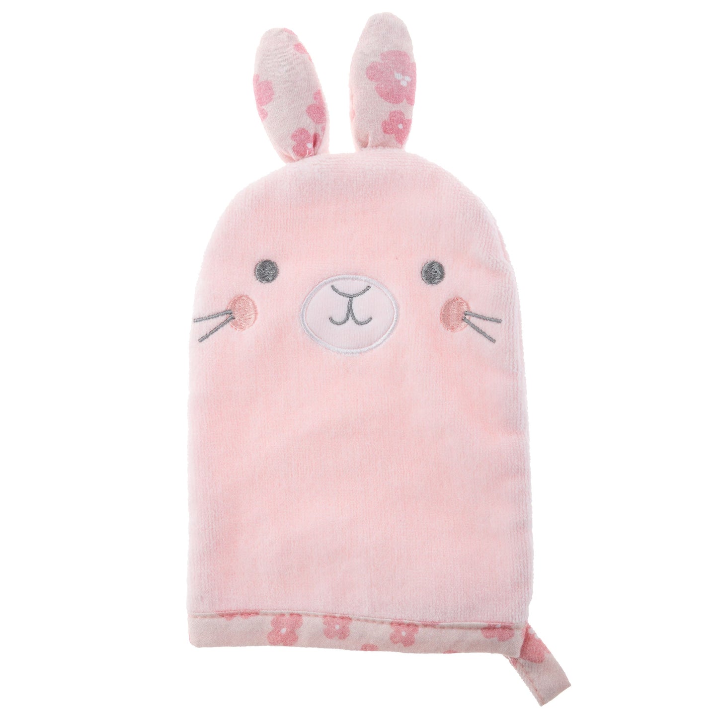 Personalized Bunny baby bath mitt by Stephen Joseph