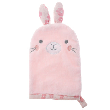 Personalized Bunny baby bath mitt by Stephen Joseph