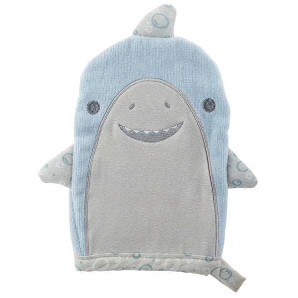 Stephen Joseph Baby Bath Mitt Washcloth, Shark