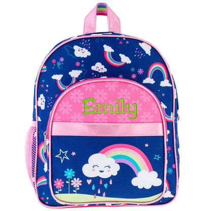 Personalized Rainbow backpack by Stephen Joseph