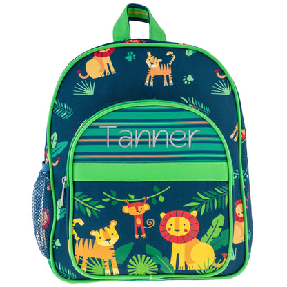 Personalized Zoo backpack by Stephen Joseph