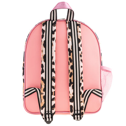Personalized Leopard Cat classic backpack by Stephen Joseph, photo 3