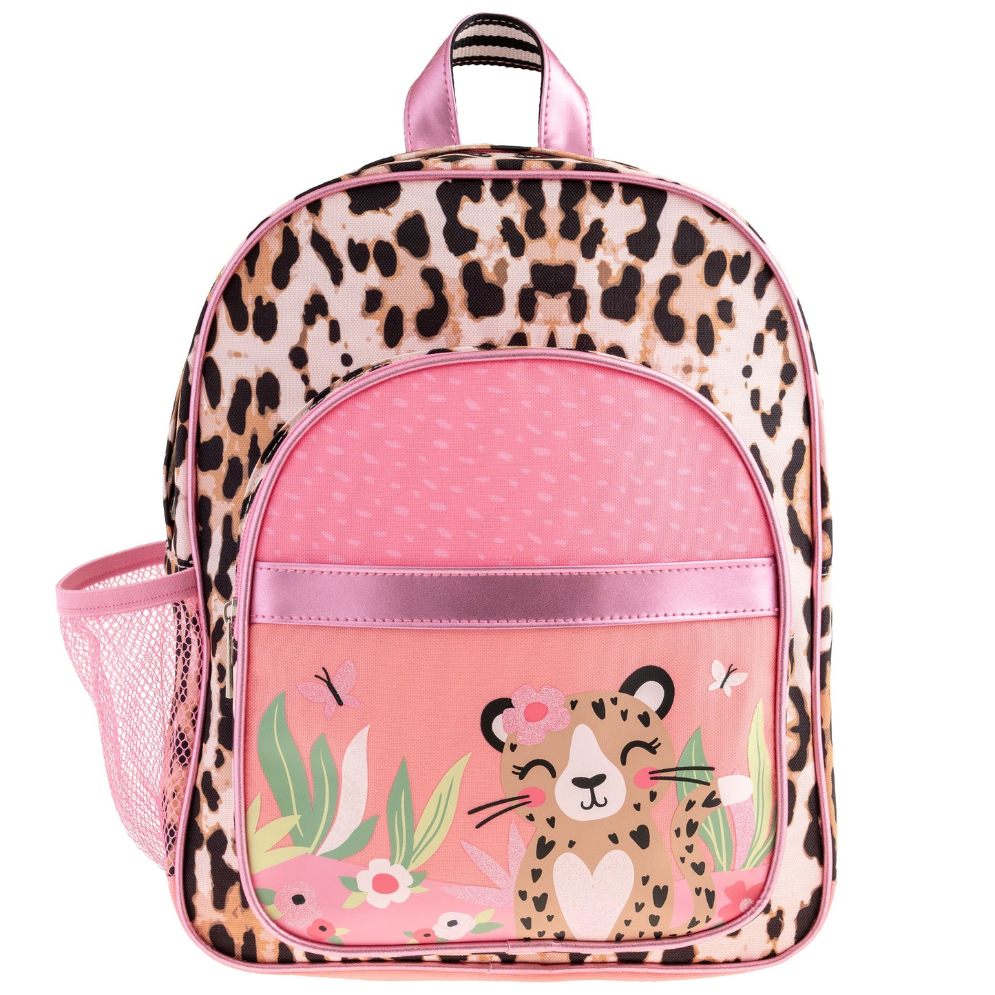 Personalized Leopard Cat backpack by Stephen Joseph