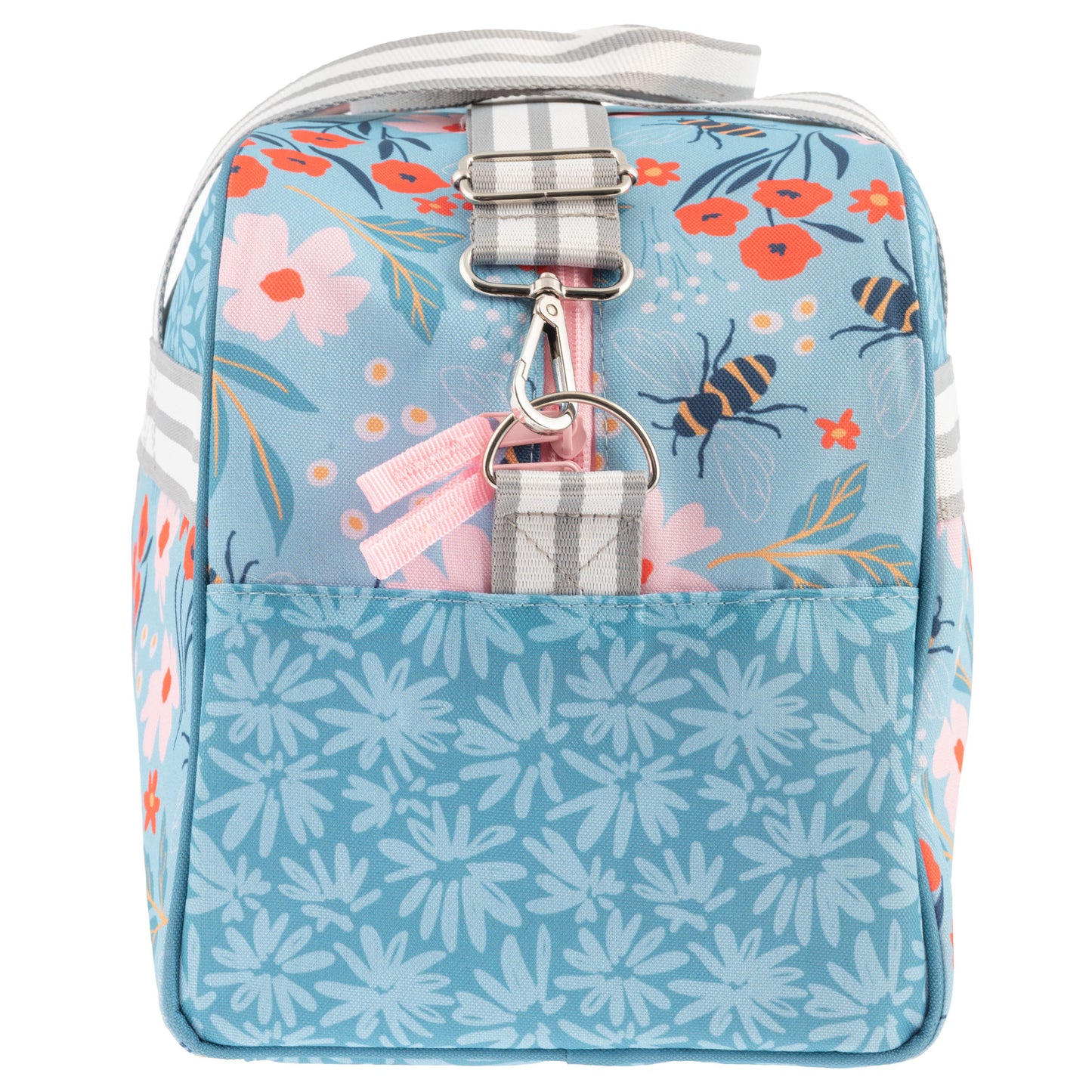 Stephen Joseph Duffle Bag, Bee angle 2