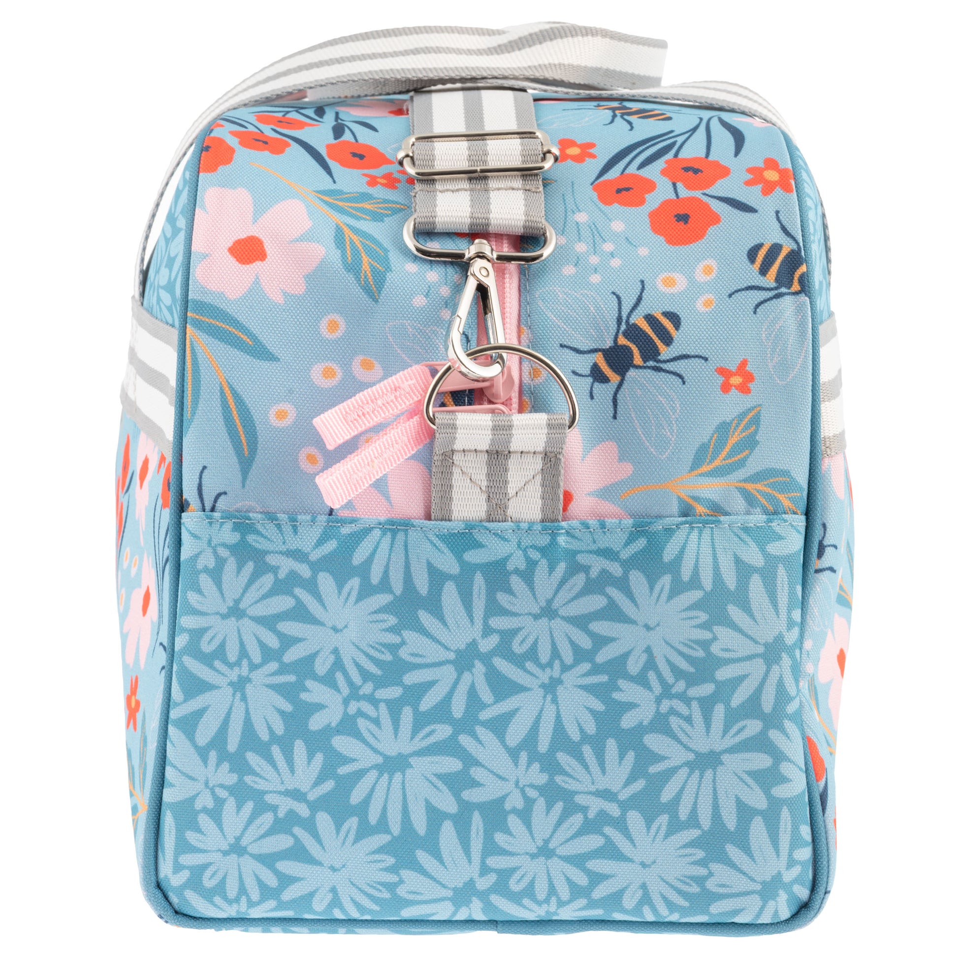 Stephen Joseph Duffle Bag, Bee angle 2