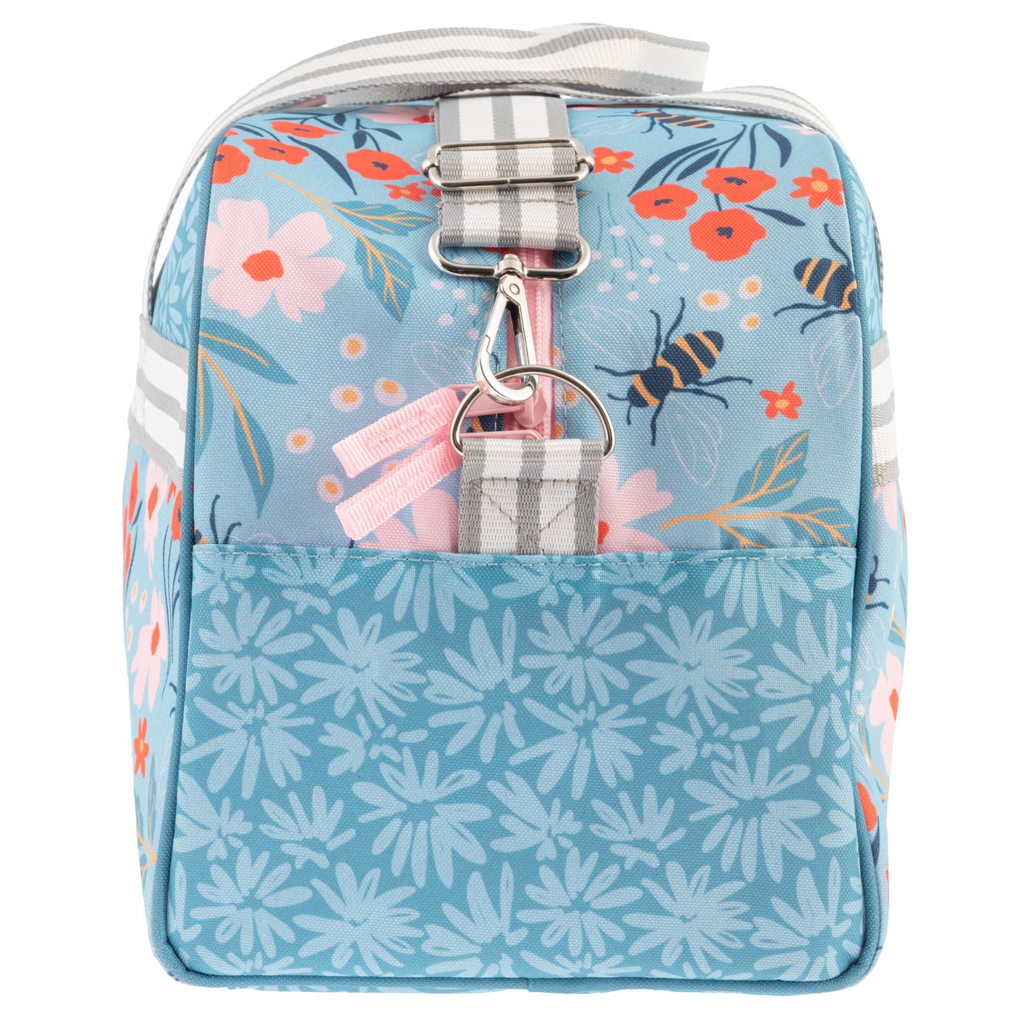 Stephen Joseph Duffle Bag, Bee angle 2