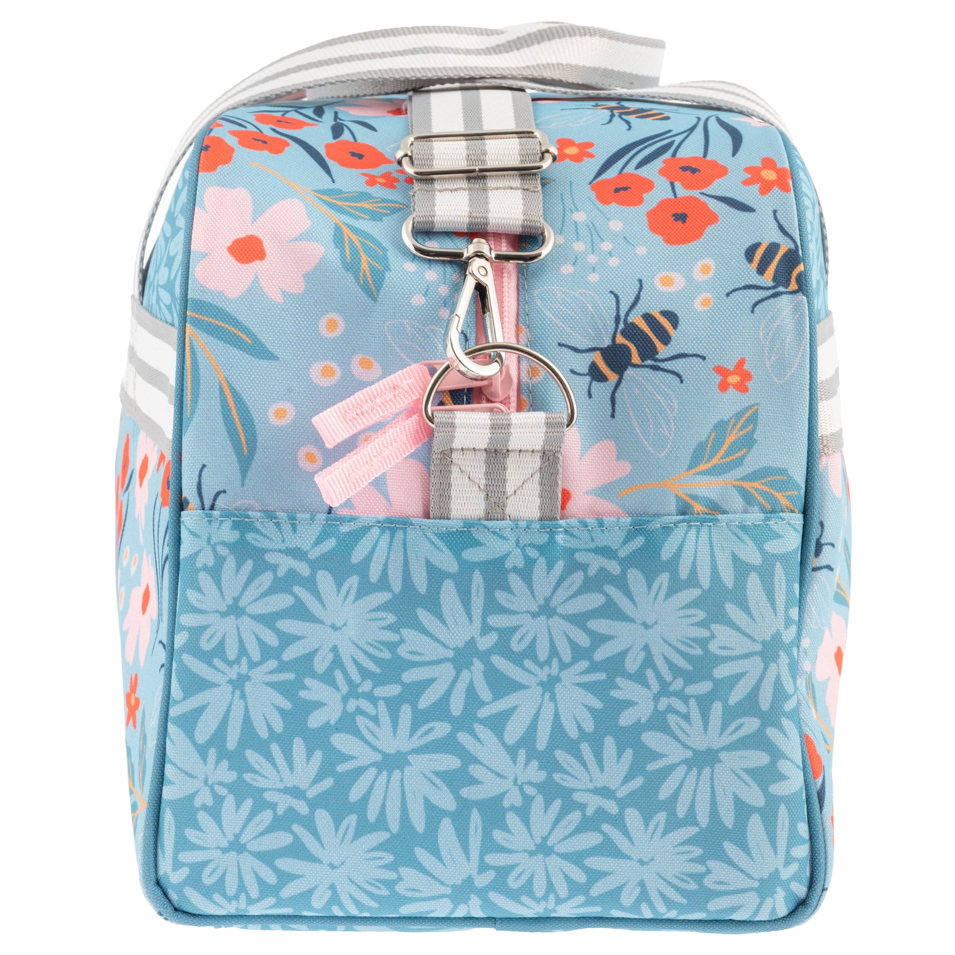 Stephen Joseph Duffle Bag, Bee angle 2