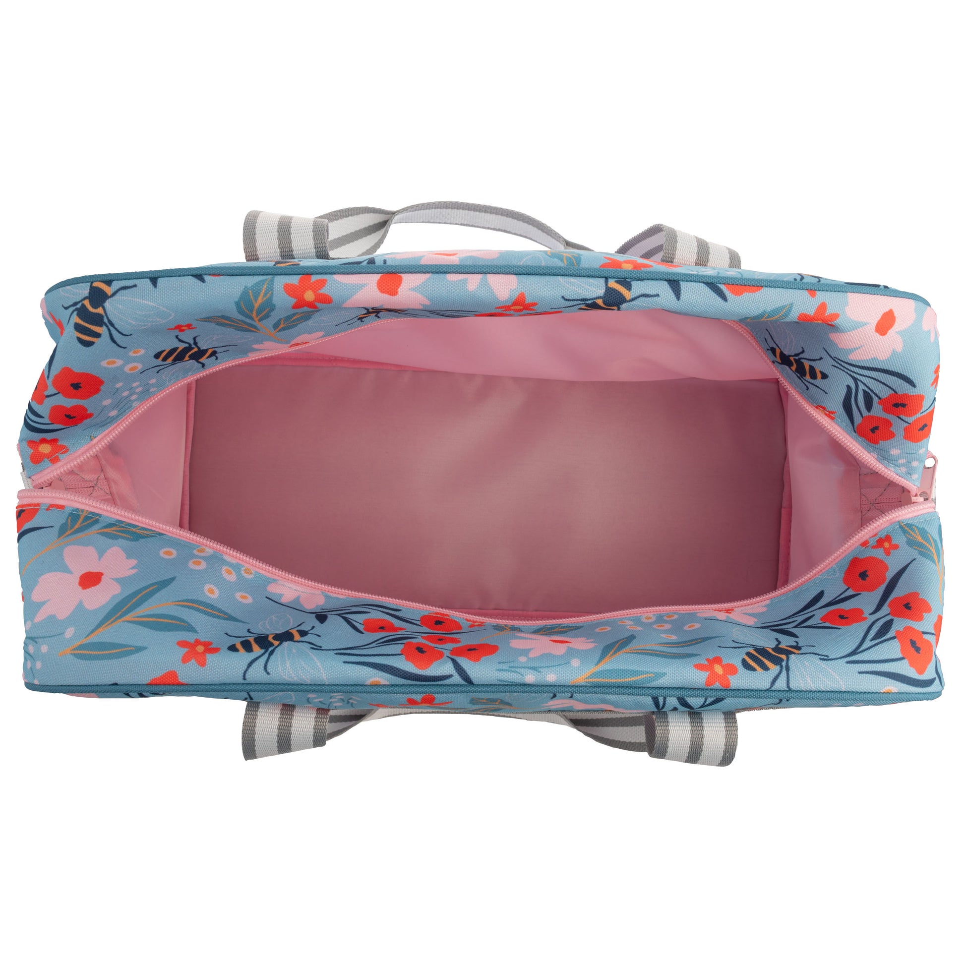Stephen Joseph Duffle Bag, Bee angle 3