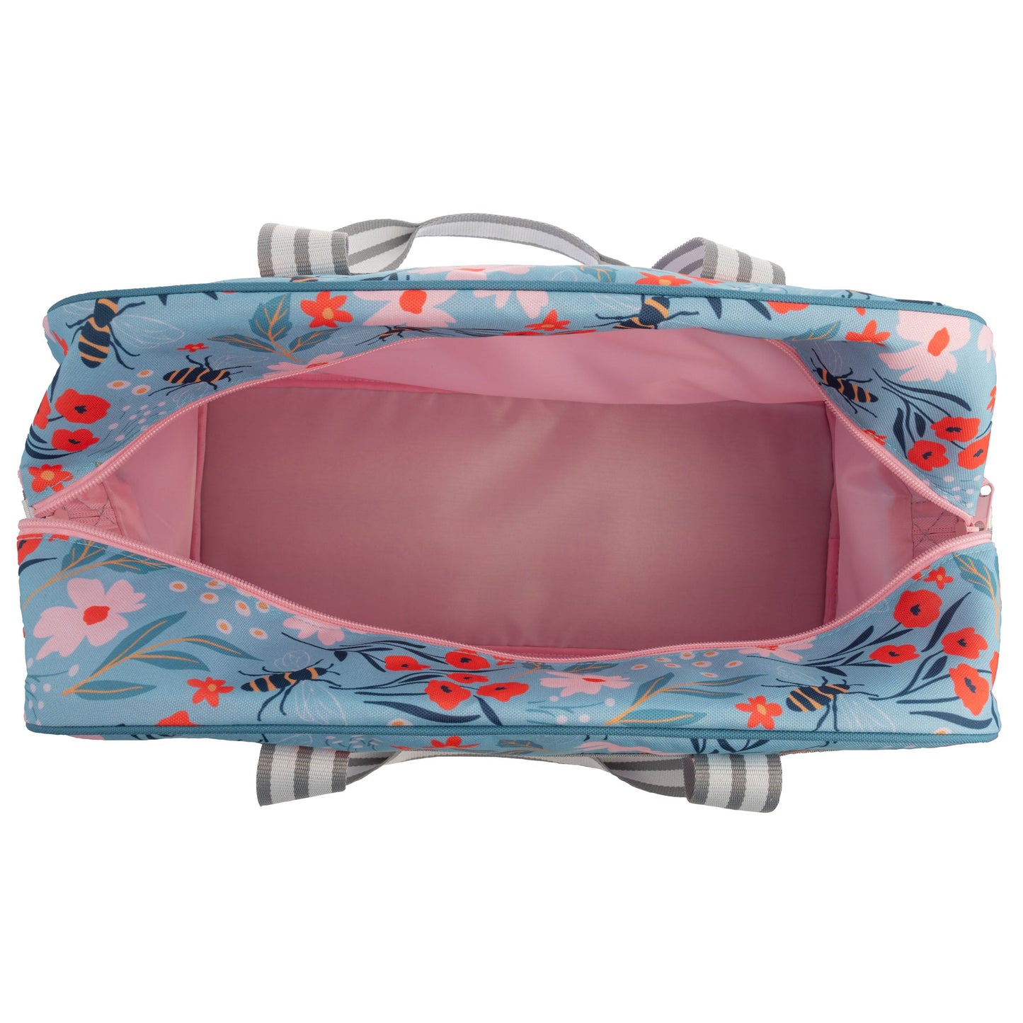 Stephen Joseph Duffle Bag, Bee angle 3