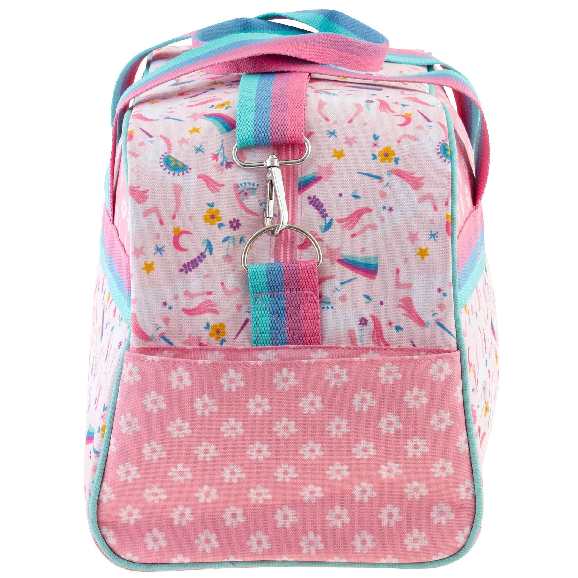 Pink Unicorn Stephen Joseph kids duffle bag, product photo 4