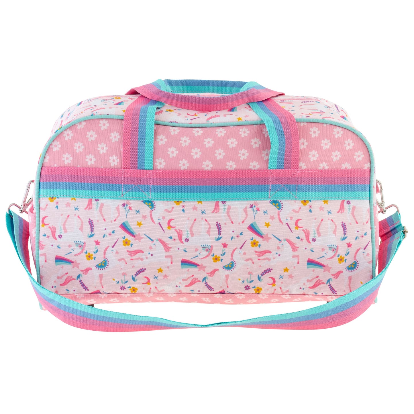 Pink Unicorn Stephen Joseph kids duffle bag, product photo 7