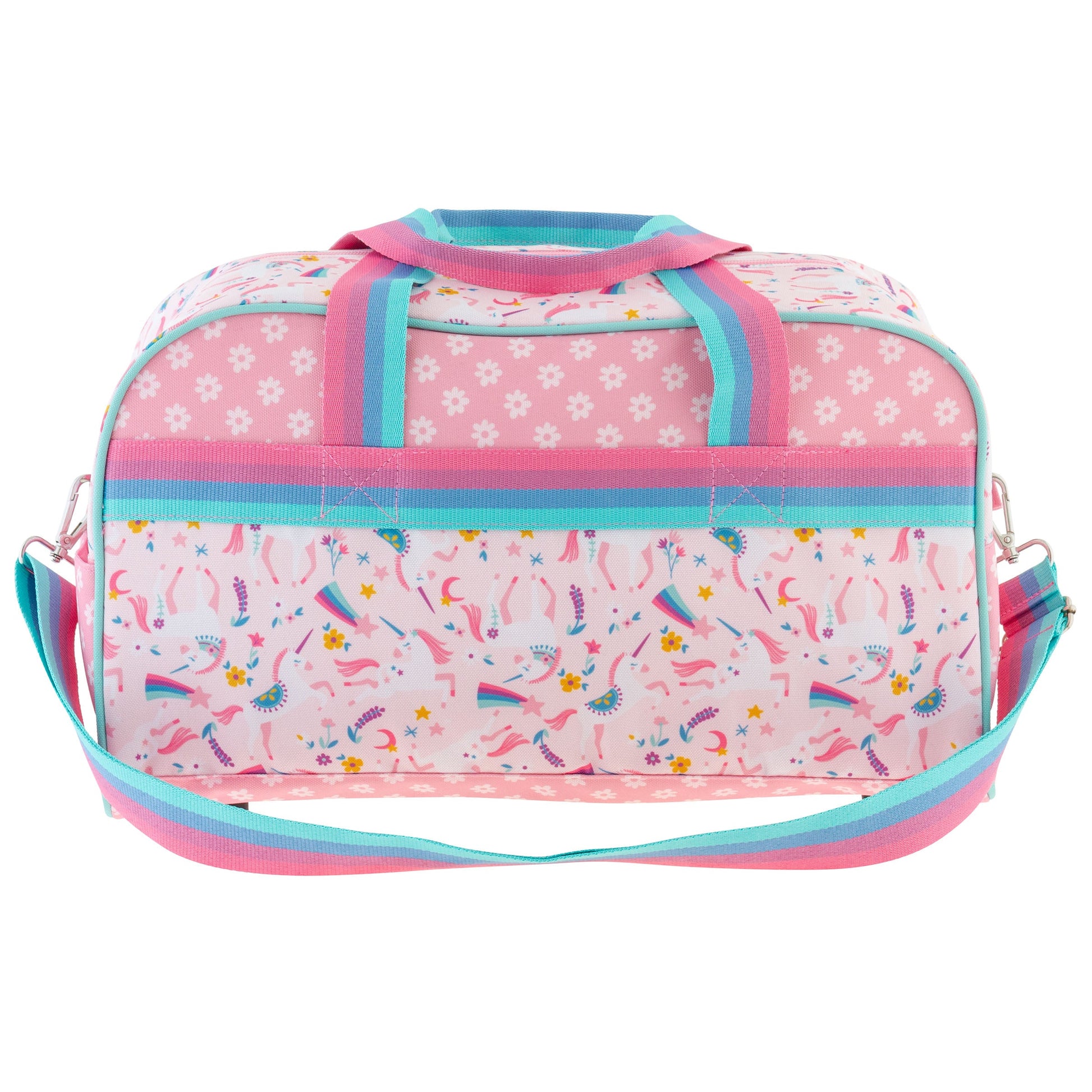 Pink Unicorn Stephen Joseph kids duffle bag, product photo 7