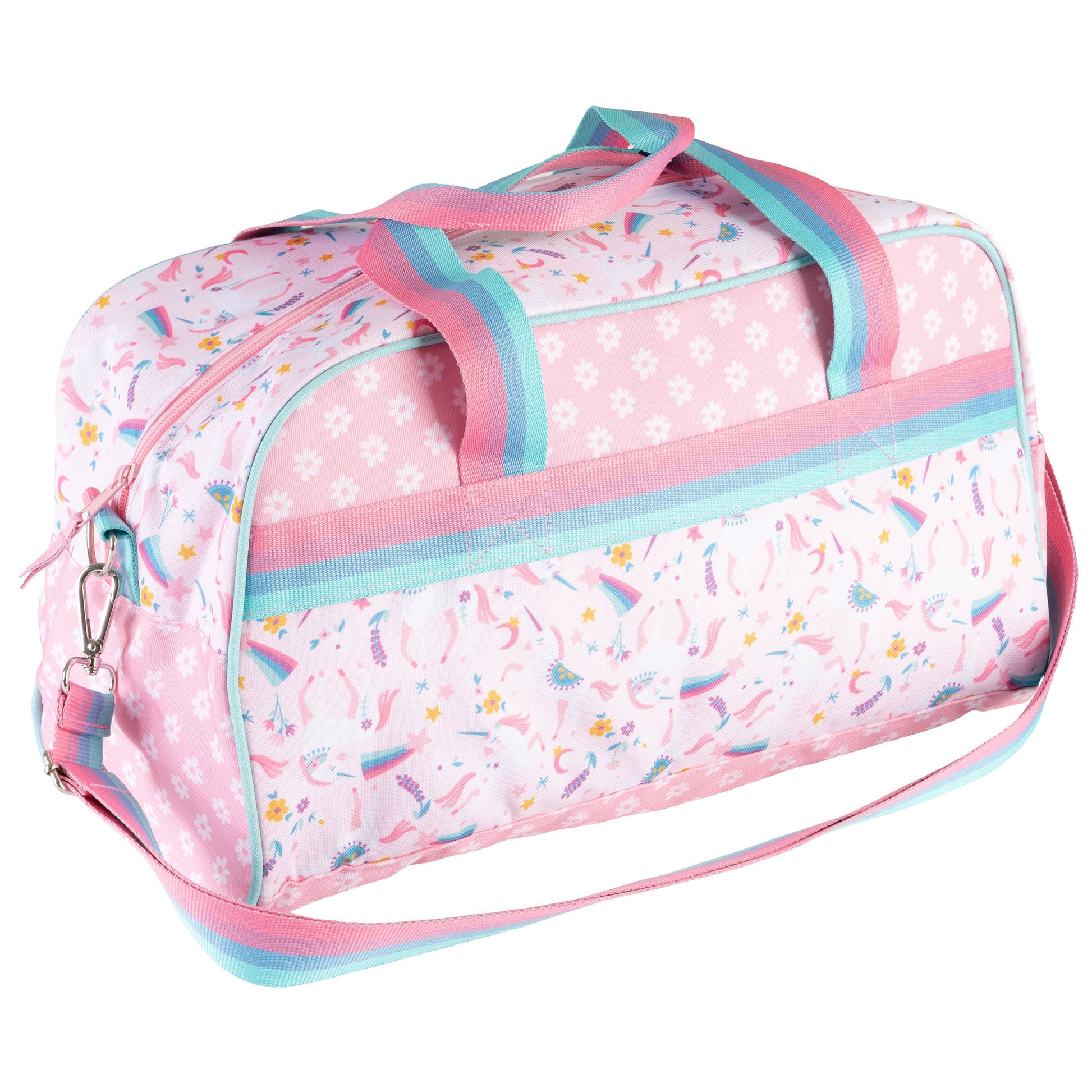 Pink Unicorn Stephen Joseph kids duffle bag, product photo 11