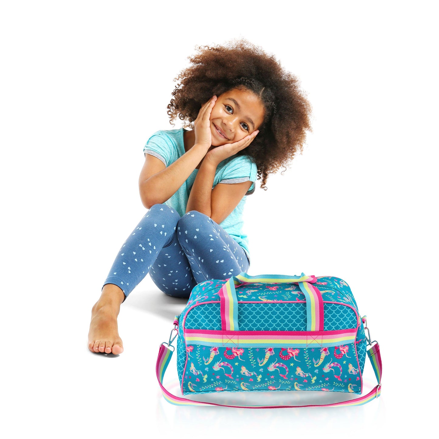 Mermaid Stephen Joseph kids duffle bag, product photo 2