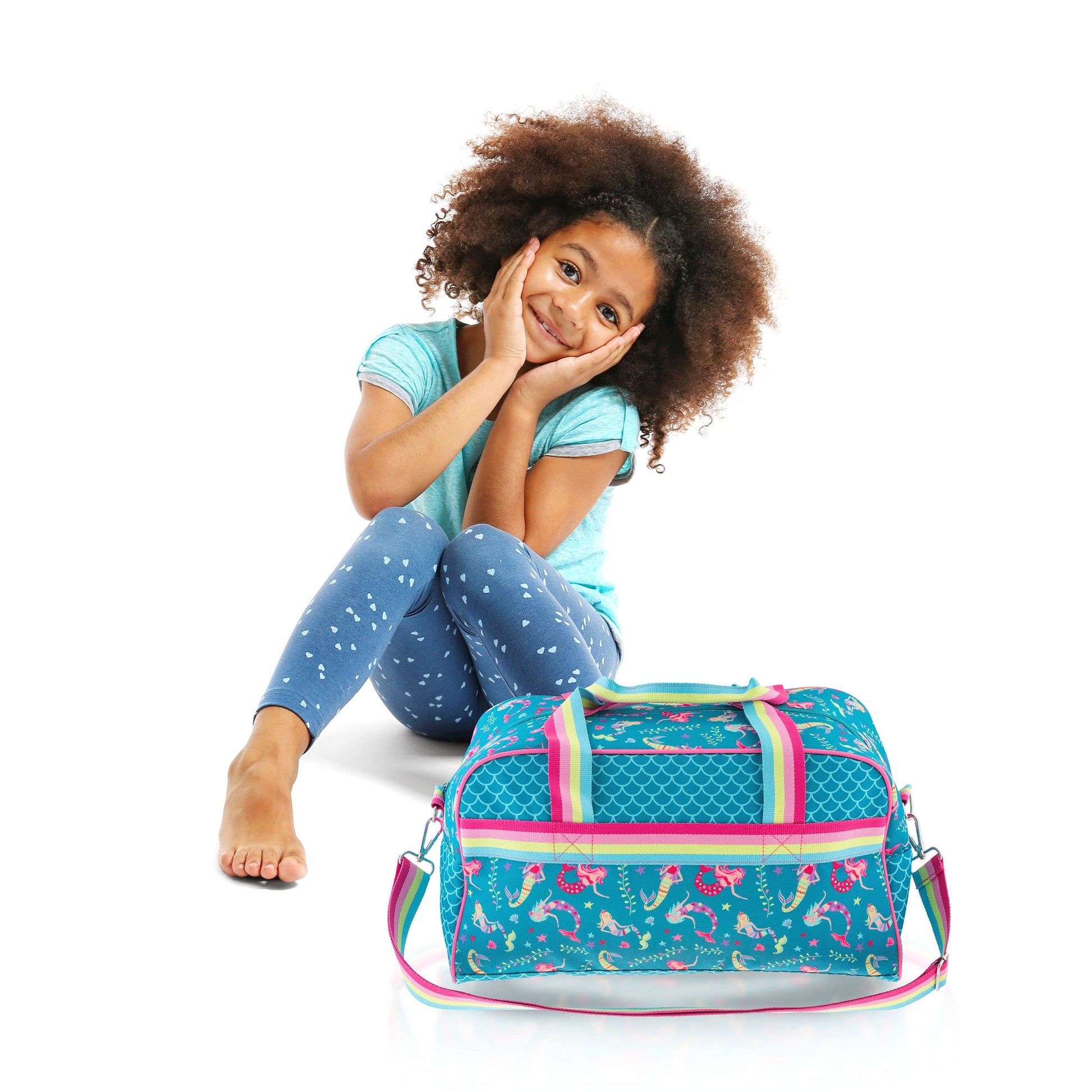 Mermaid Stephen Joseph kids duffle bag, product photo 2