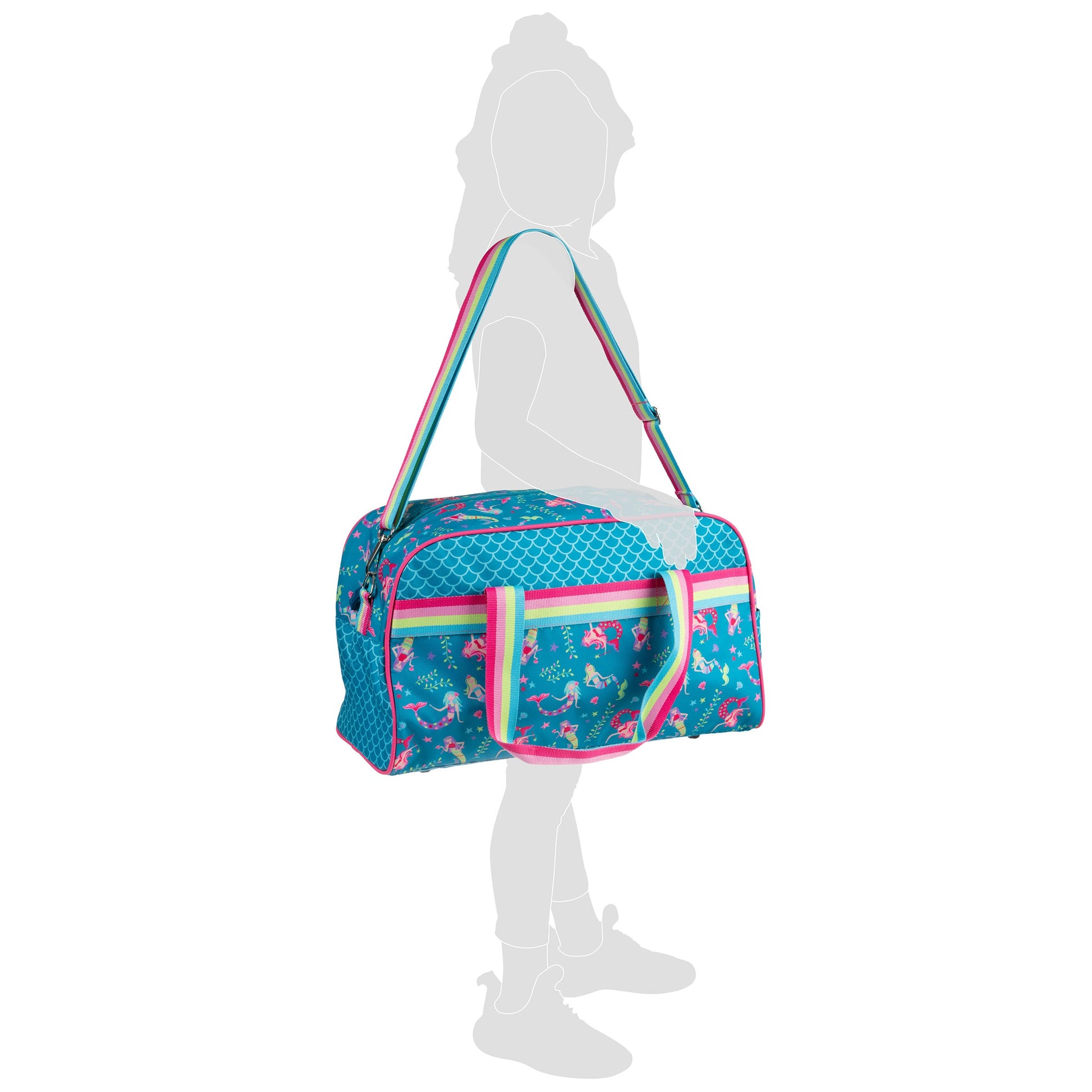 Mermaid Stephen Joseph kids duffle bag, product photo 9