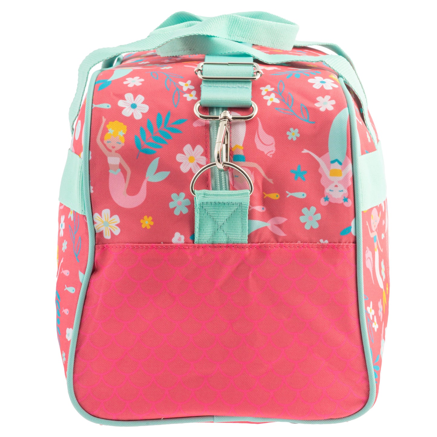 Stephen Joseph Duffle Bag, Mermaid angle 2