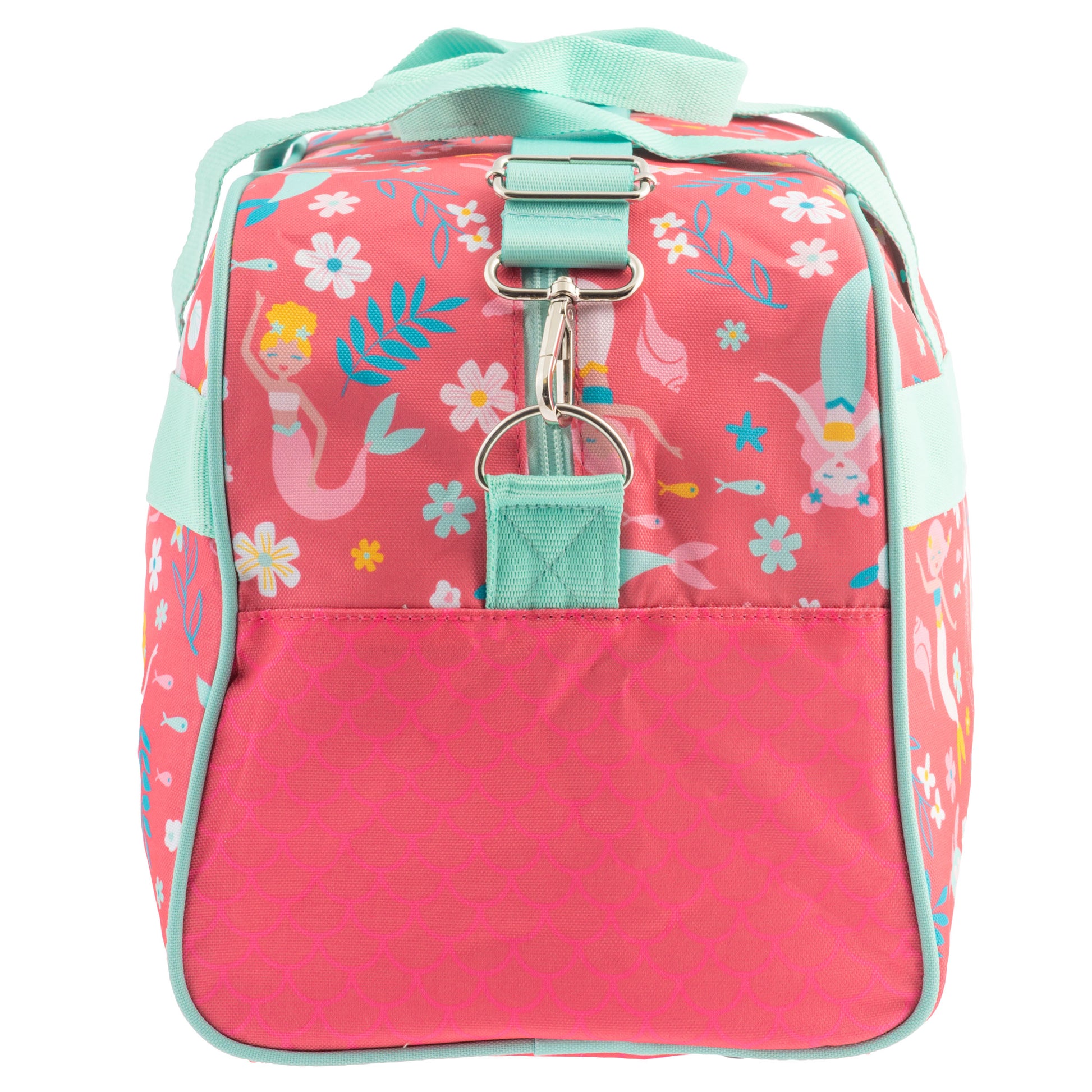 Stephen Joseph Duffle Bag, Mermaid angle 2
