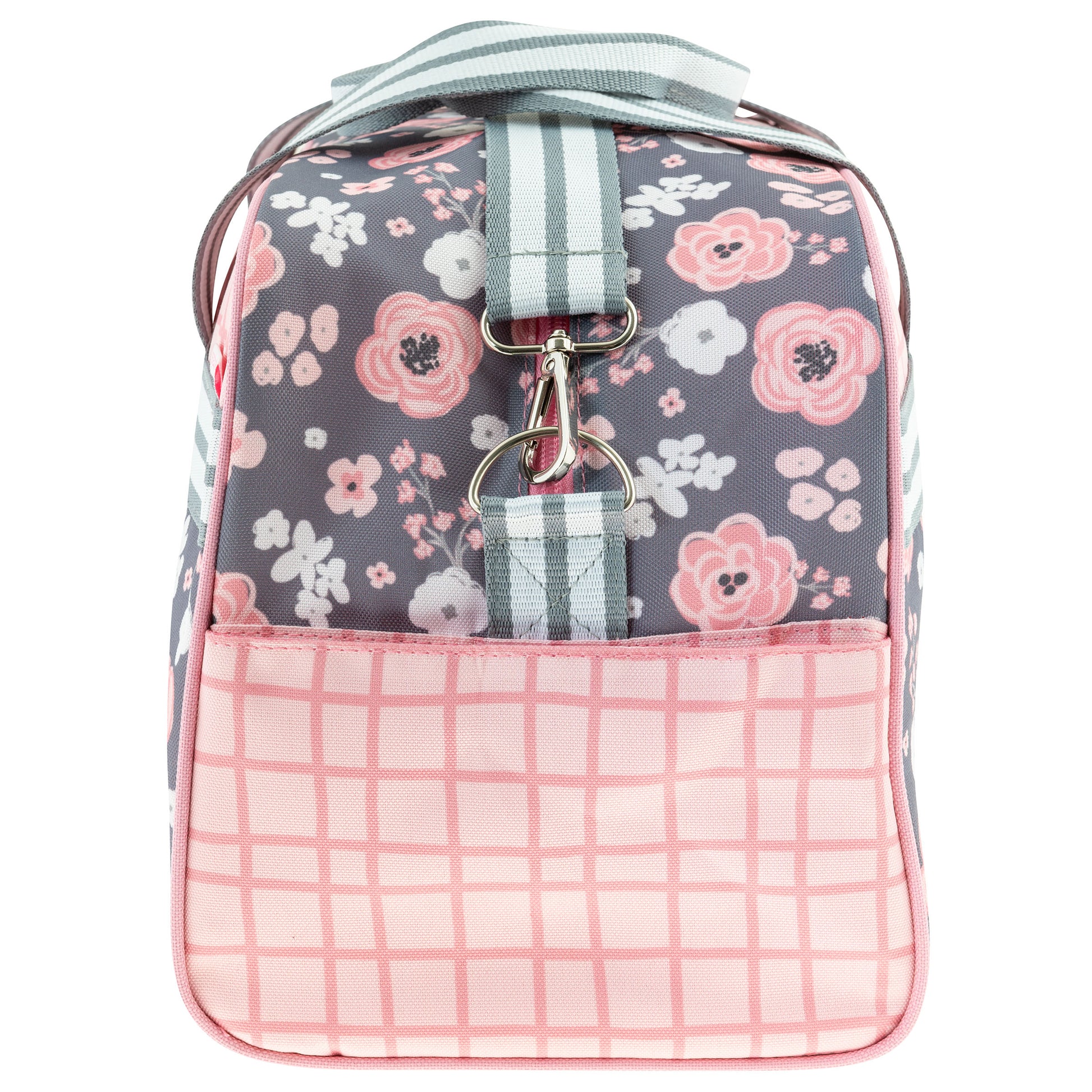 Charcoal Flower Stephen Joseph kids duffle bag - product photo 4