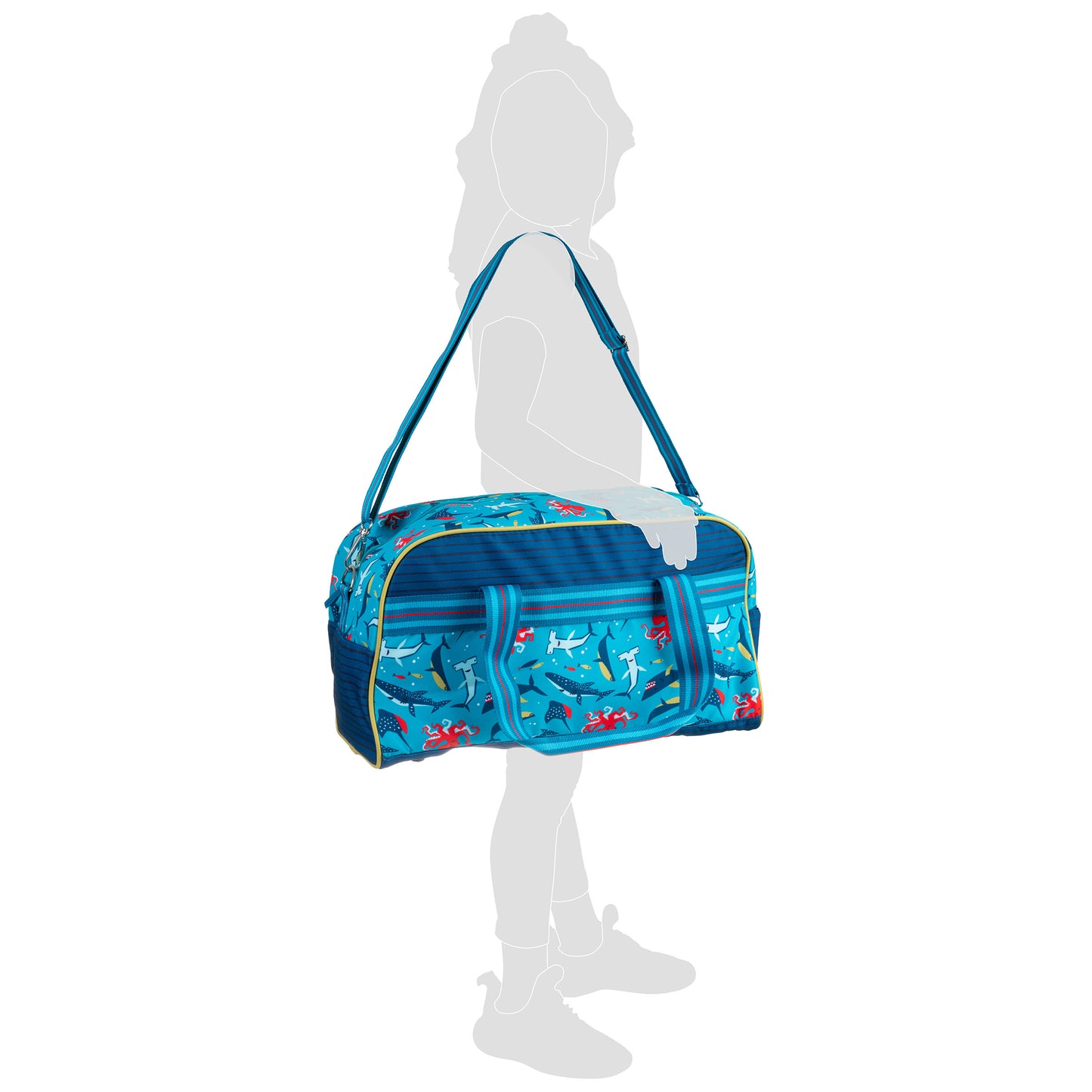 Sharks Stephen Joseph kids duffle bag - product photo 7