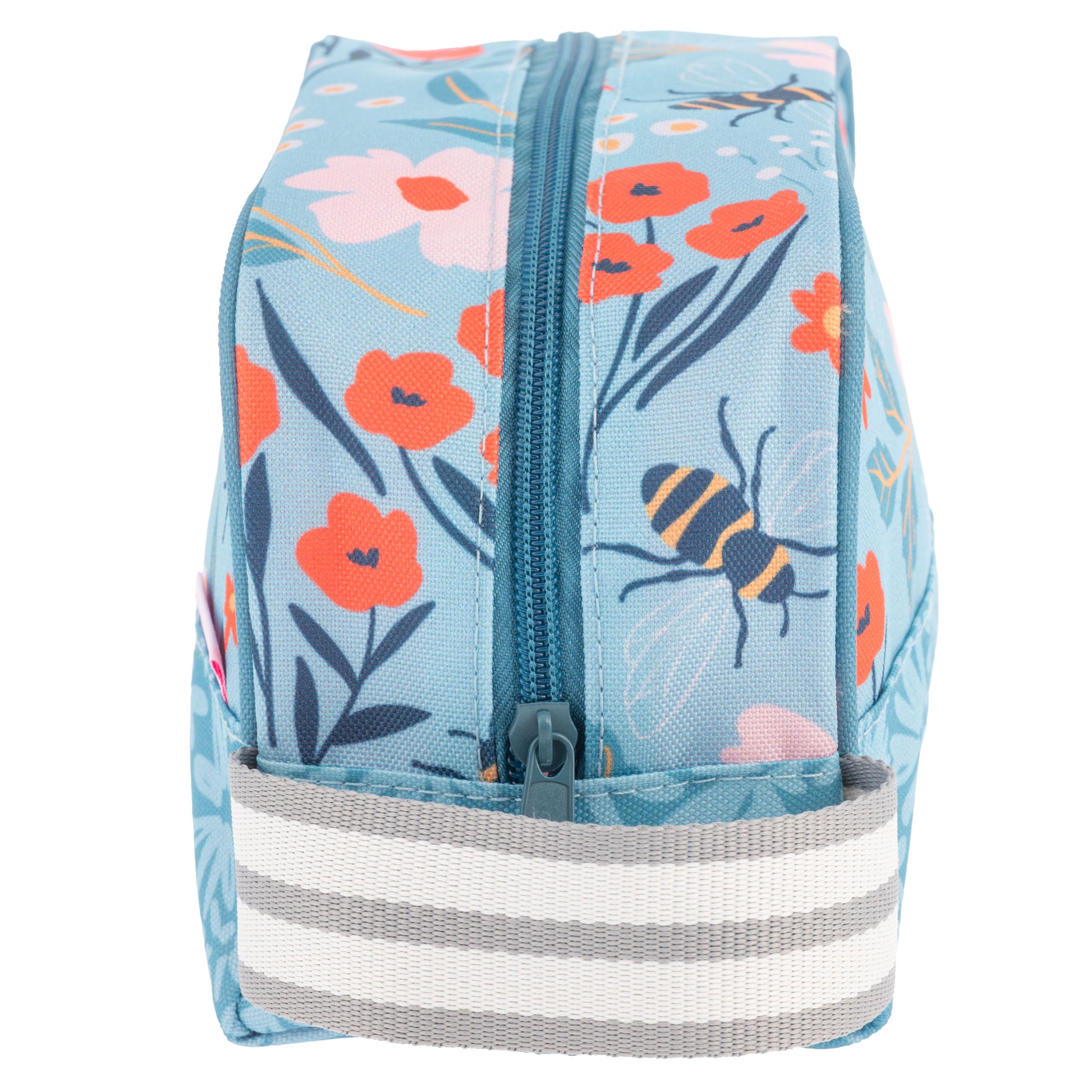 Stephen Joseph Toiletry Bag, Bee angle 2