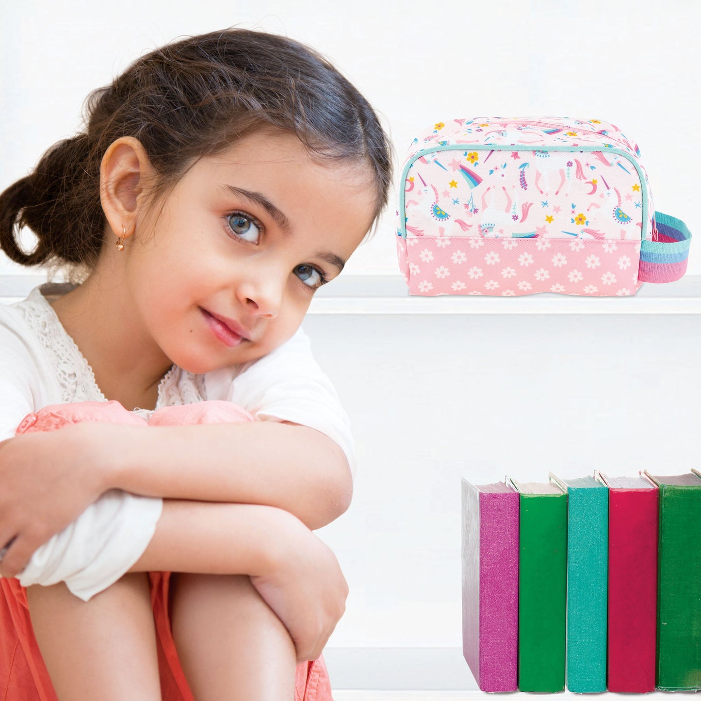 Unicorn Stephen Joseph kids toiletry bag, product photo 4