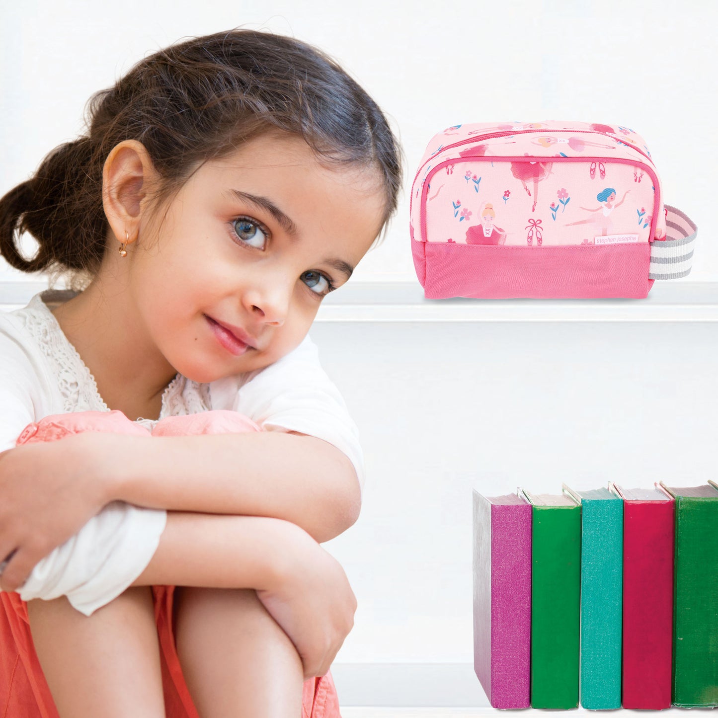 Stephen Joseph Toiletry Bag, Ballet angle 4