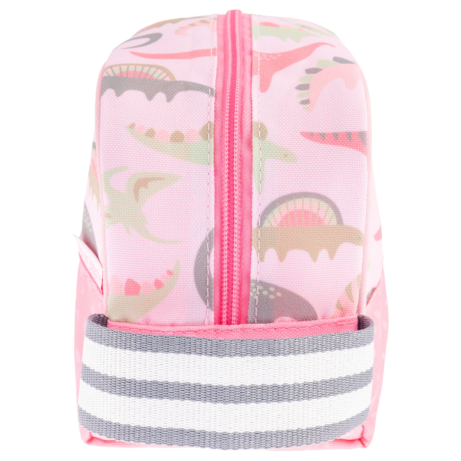 Pink Dinosaur Stephen Joseph kids toiletry bag, product photo 2
