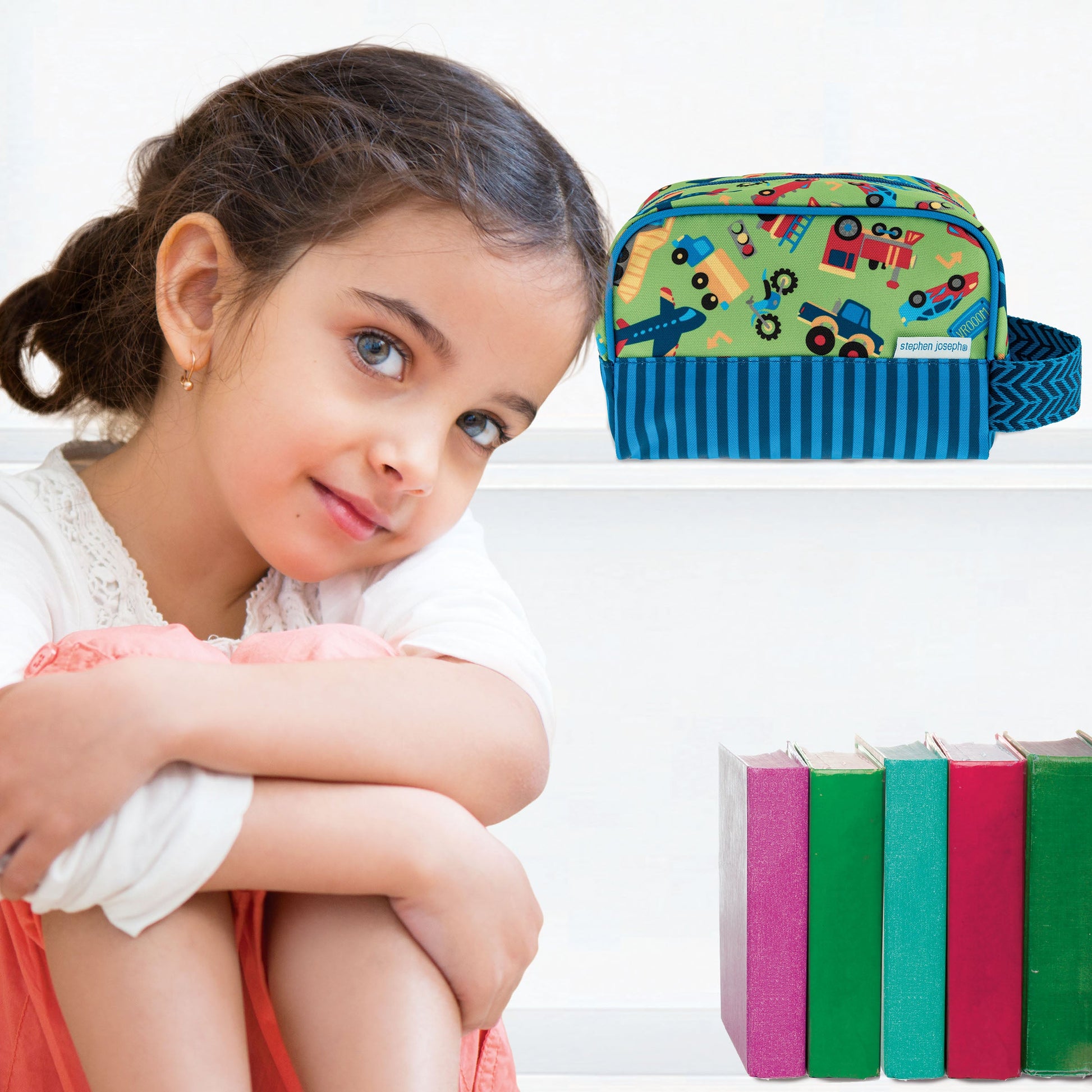 Transportation Stephen Joseph kids toiletry bag, product photo 3