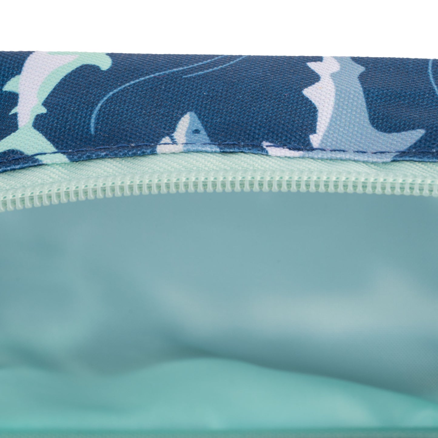 Stephen Joseph Toiletry Bag, Shark angle 3