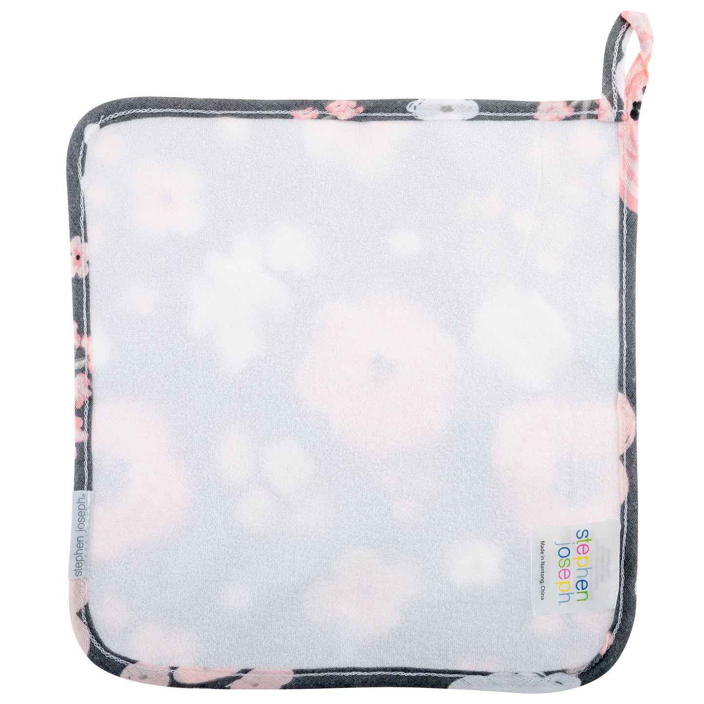 Charcoal Flowers muslin towel set - photo 3