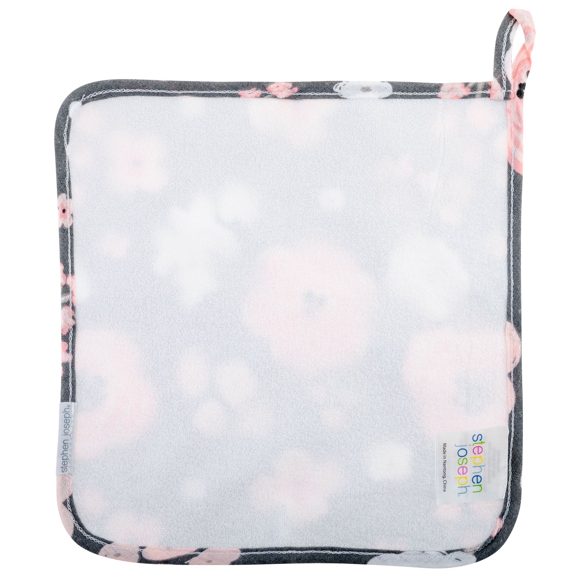 Charcoal Flowers muslin towel set - photo 3