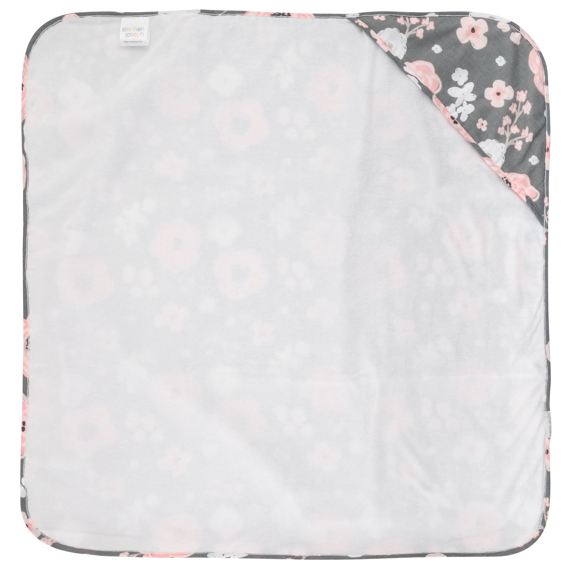 Charcoal Flowers muslin towel set - photo 5