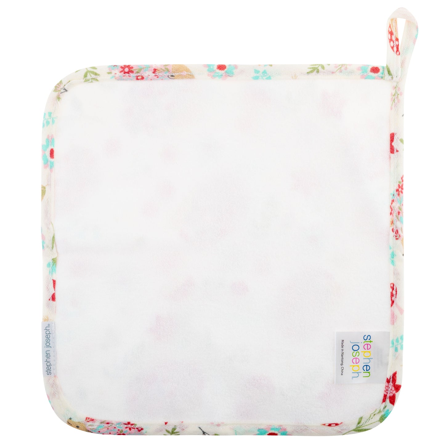 Hedgehog Muslin Hooded Towel & Washcloth Set, Bamboo Blend