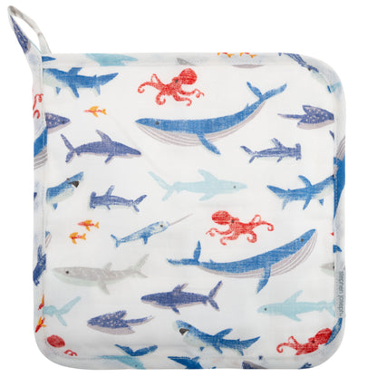 Shark muslin towel set, photo 2