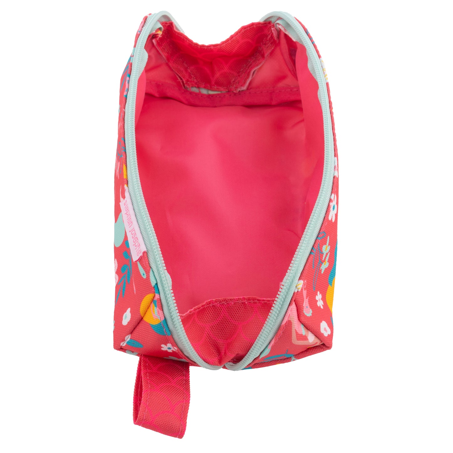 Pink Mermaid pencil pouch, alternate product view