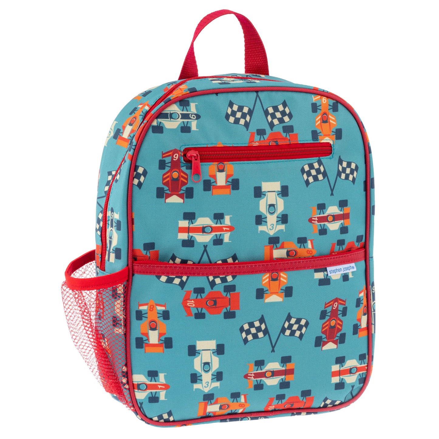 Racecar junior backpack, front view