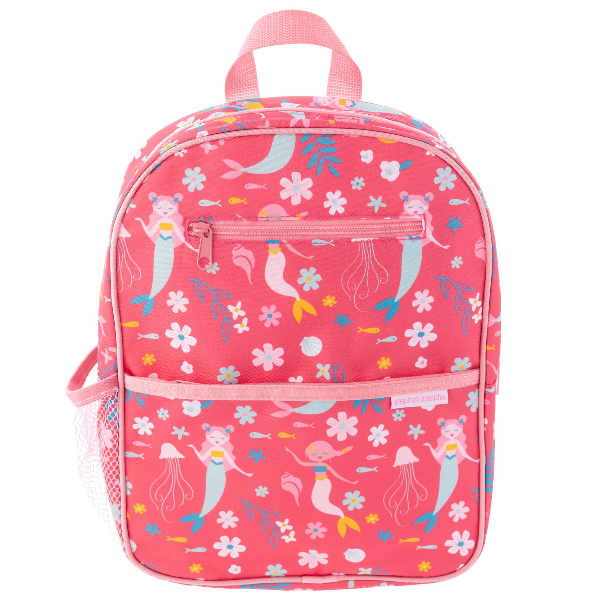 Mermaid junior backpack, front view