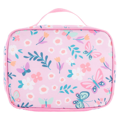 Lilac Butterfly junior lunch box, front view